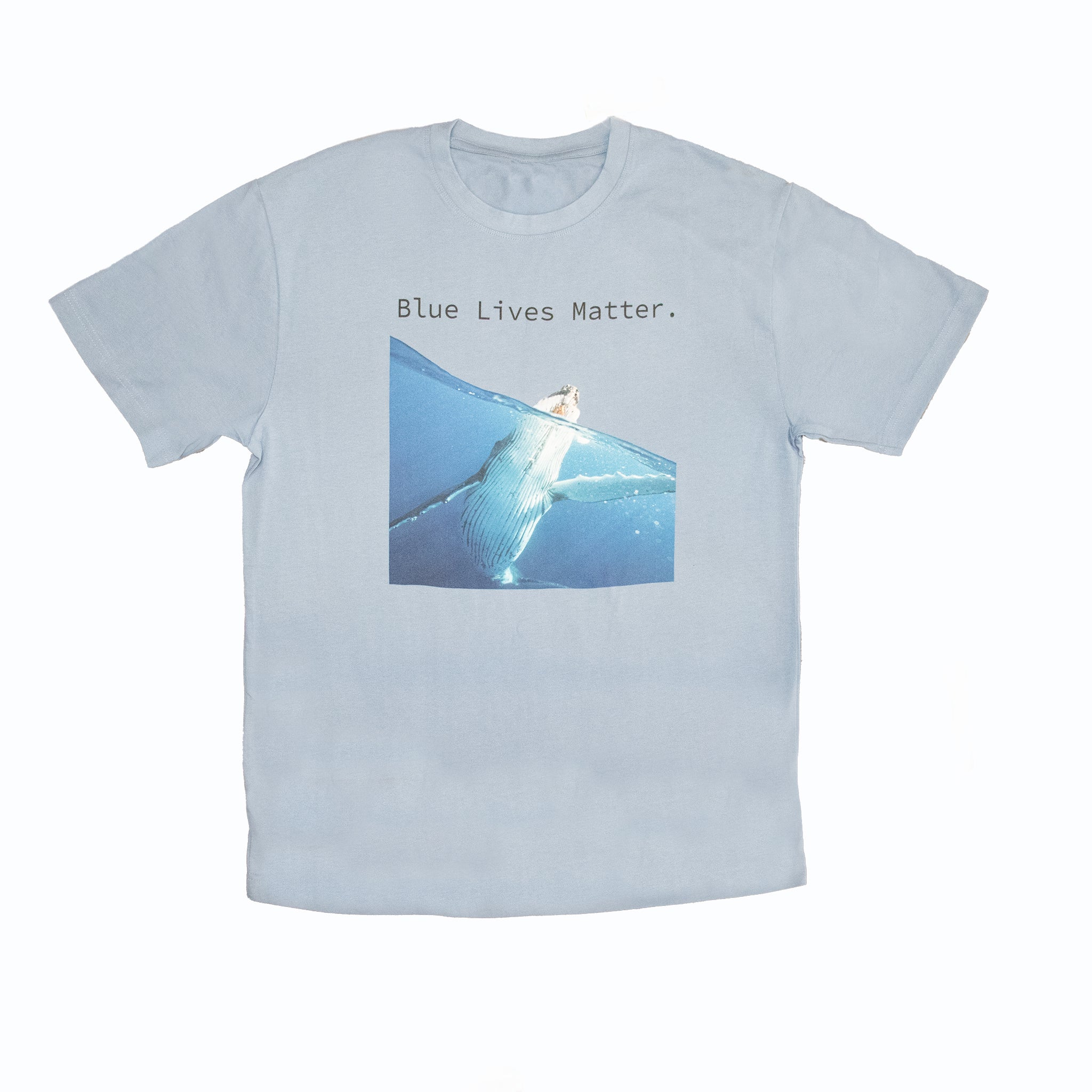 Blue Whale Lives Matter - Cloudy Sky